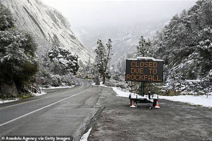 Are any roads closed in Yosemite