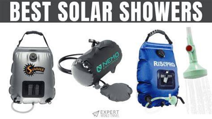 Are solar showers good