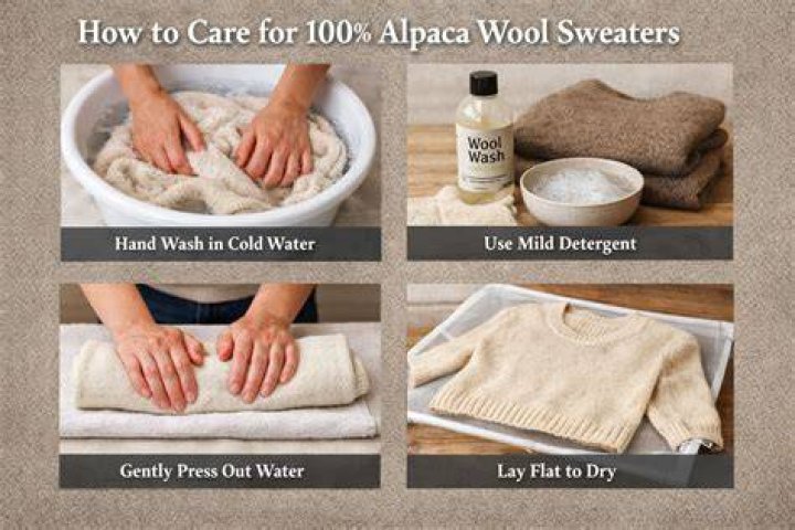 Can I wash alpaca wool