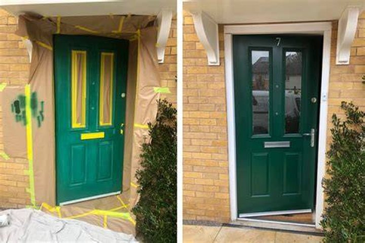 Can we paint PVC doors