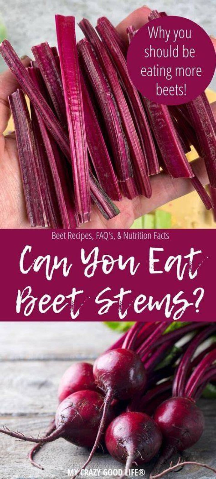 Can you eat beet stems