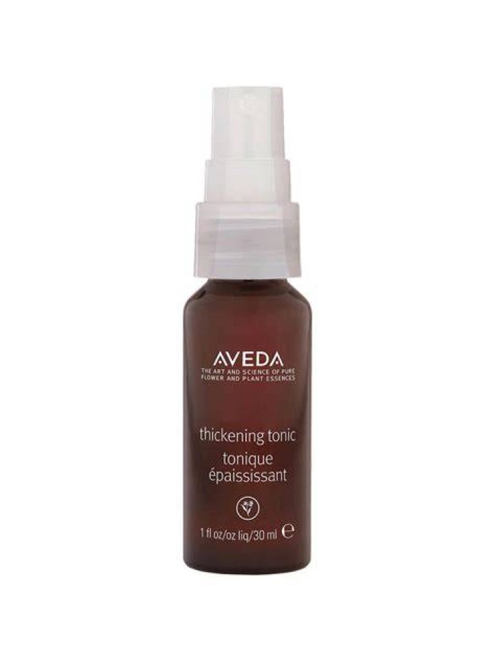 Can you use Aveda thickening tonic on dry hair