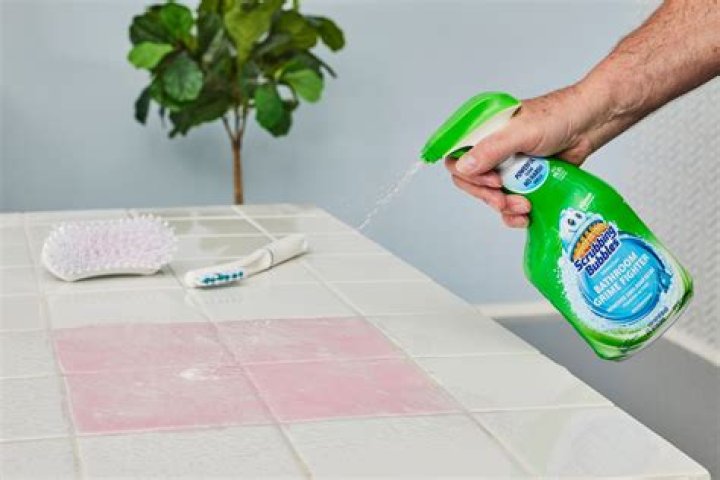 Can you use Scrubbing Bubbles on ceramic tile
