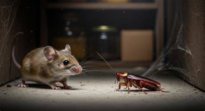 Do mice eat cockroach