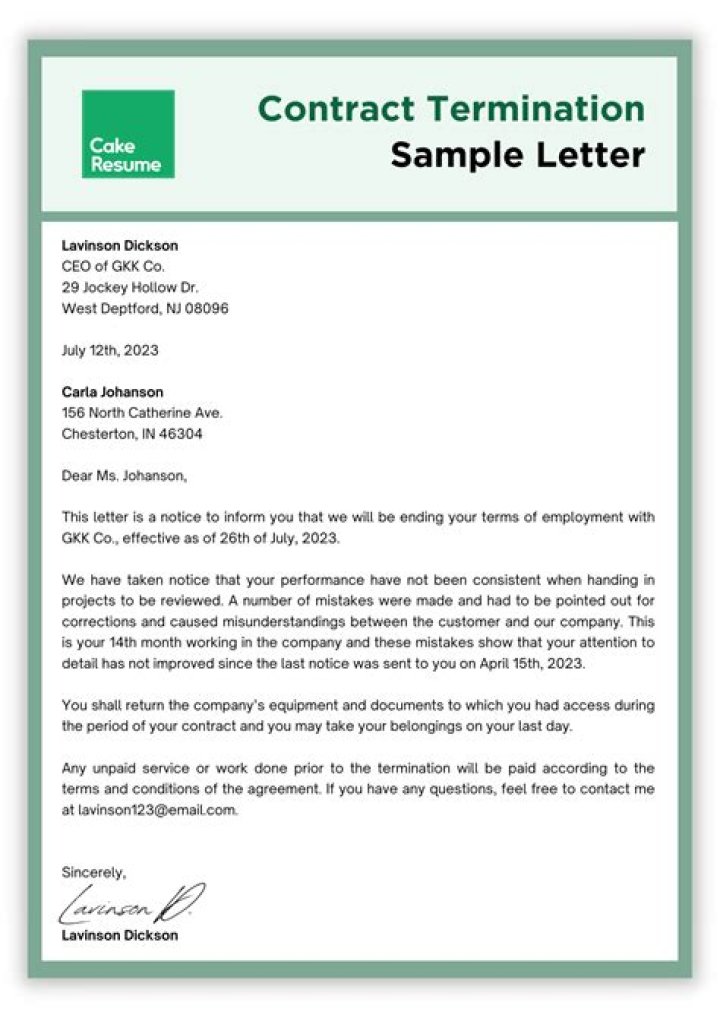How do I get out of a contract