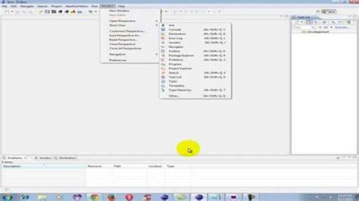 How do I open package explorer