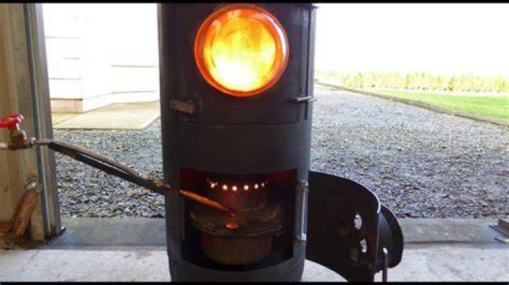 How do you make an oil leak for a wood stove