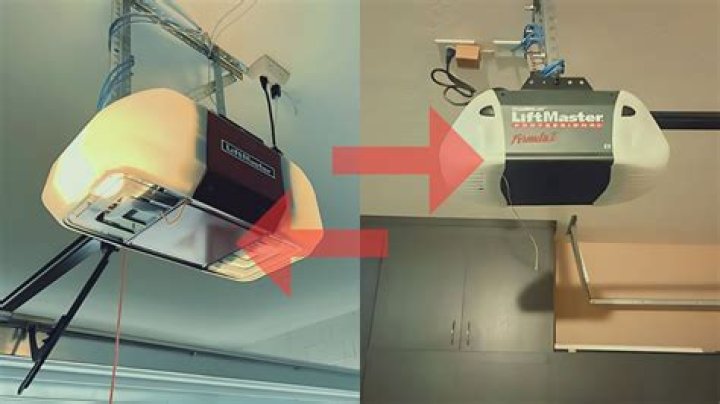 How do you turn on a garage door light