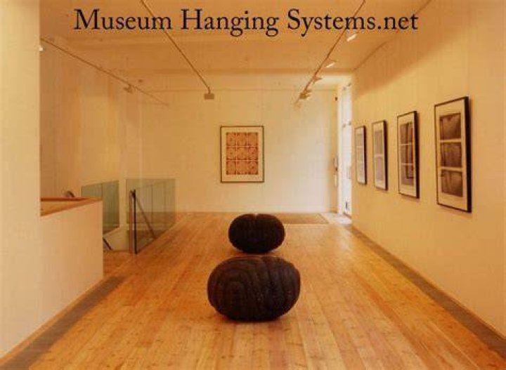 How high do museums hang art