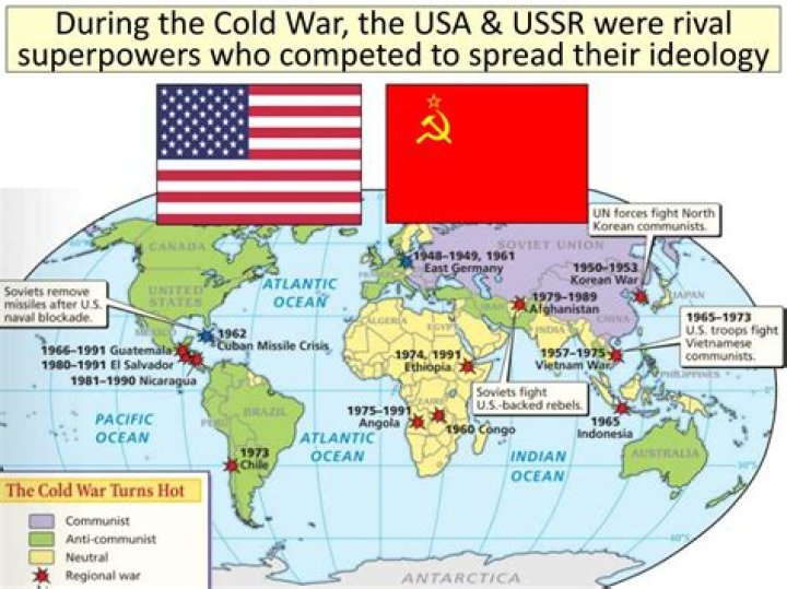 How were the United States and the Soviet Union like during the Cold War How were they different