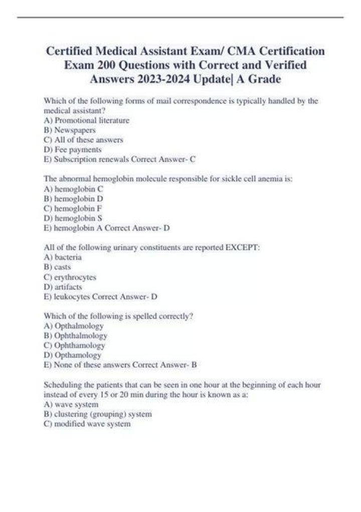 Is the medical assistant certification exam hard