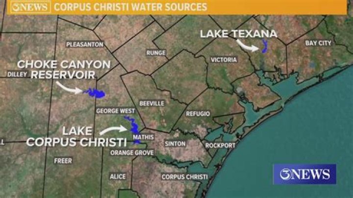 What county is Lake Corpus Christi in