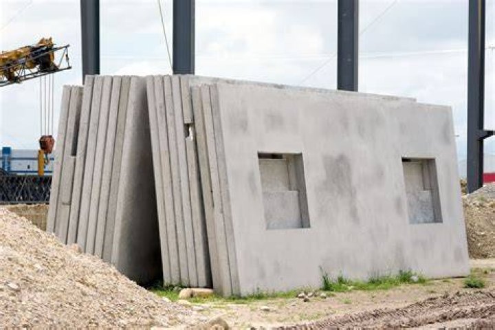What is a precast concrete wall