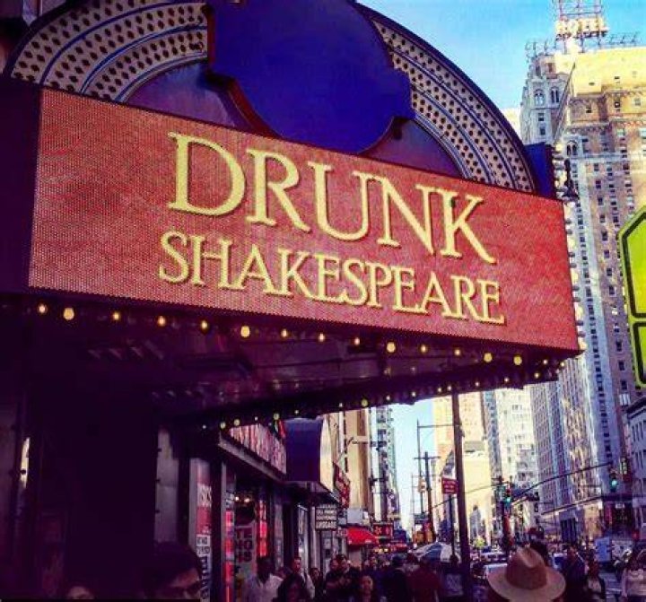 What is drunk Shakespeare NYC