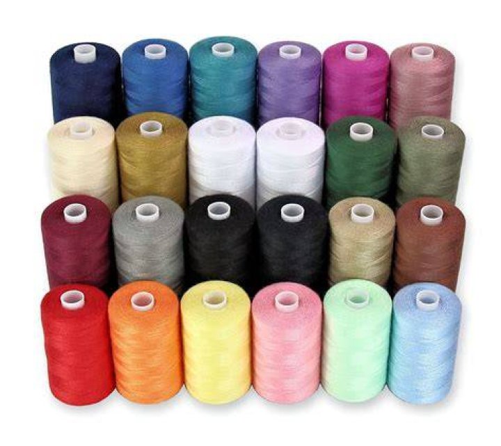 What kind of thread is used for sewing machines