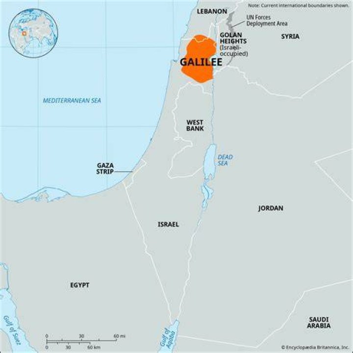 Where is Galilee located today