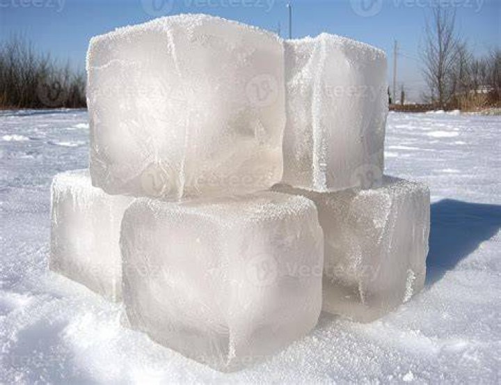 Why are ice cubes big