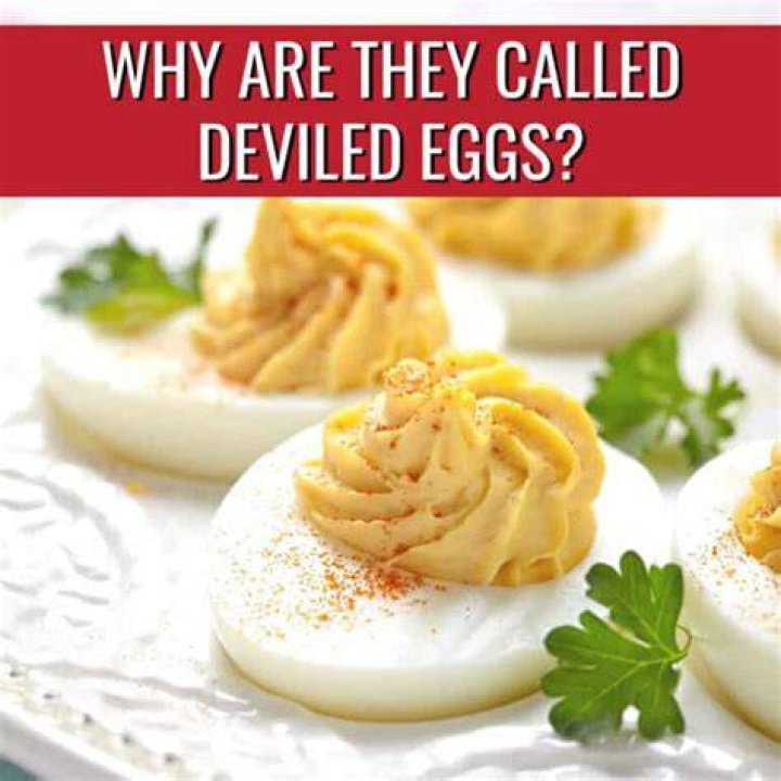 Why is it called deviled egg